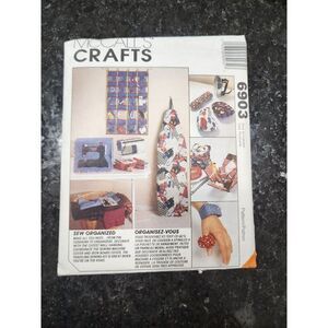McCall's Crafts Sewing Pattern #6903, Uncut